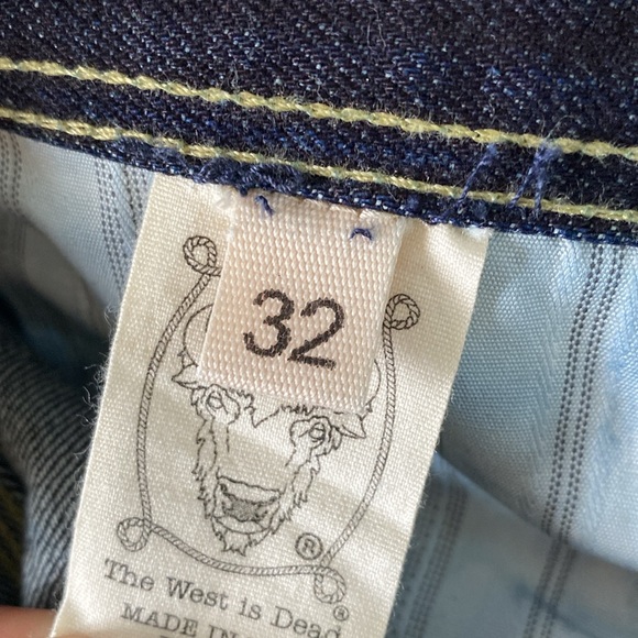 West Is Dead Selvedge denim - Picture 4 of 5